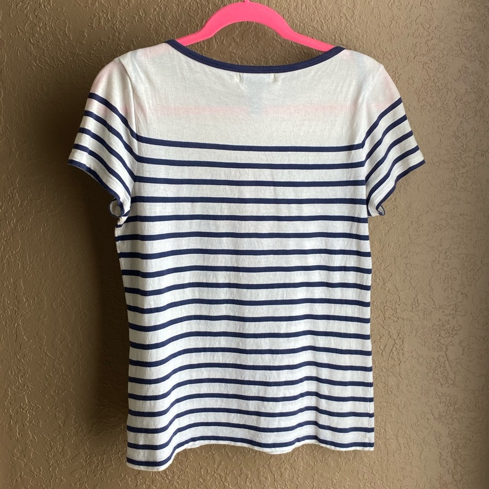 Lauren Jeans Company from Ralph Lauren Striped Top - Picture 3 of 4